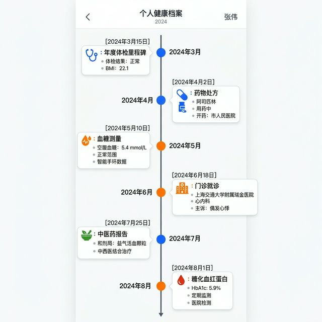 Timeline Health Record